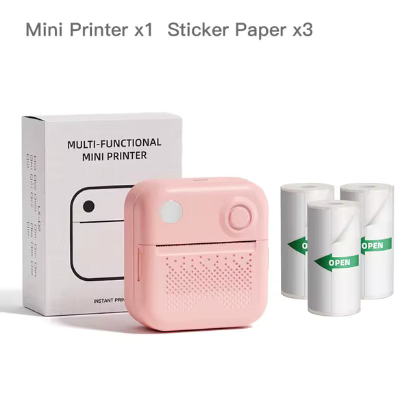Bubblegum Pink Mini Printer